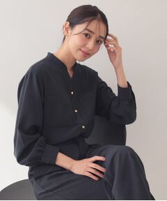 index / インデックス シャツ・ブラウス | 【高通気／遮熱】風が通るUVケアスキッパーシャツ《洗濯機OK／イージーアイロン／防シワ》