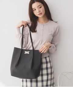 index / インデックス トートバッグ | 【軽量合皮】ビジュー付きA4トートバッグ