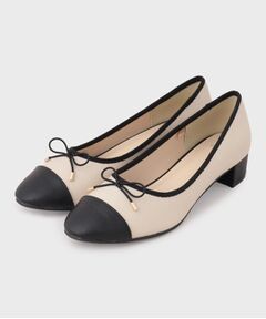 index / インデックス パンプス | 【低反発／抗菌防臭加工】ラウンドトゥヒールバレエシューズ