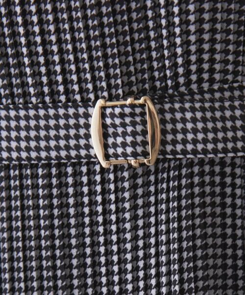 index / インデックス ミニ丈・ひざ丈ワンピース | ジョーゼットアソートプリーツワンピース【洗濯機OK/イージーアイロン/防シワ】 | 詳細28