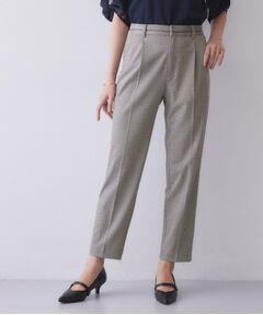 index / インデックス ショート・ハーフ・半端丈パンツ | DELEGANTポンチテーパードパンツ【洗濯機OK／イージーアイロン／ストレッチ】