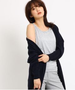 INDIVI / インディヴィ タンクトップ | ラメ天竺タンクトップ