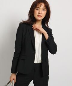 INDIVI / インディヴィ セットアップ | ＜L＞ストレッチワンボタンジャケット