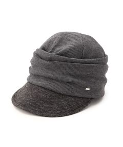 INDIVI / インディヴィ ハンチング・キャスケット・ベレー帽 | デニム風カットソーキャスケット