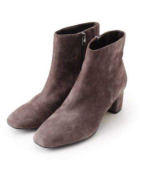 セール Oggi Jp掲載 抗菌防臭 スクエアトゥレザーショートブーツ ブーツ ショート丈 Indivi インディヴィ ファッション通販 タカシマヤファッションスクエア