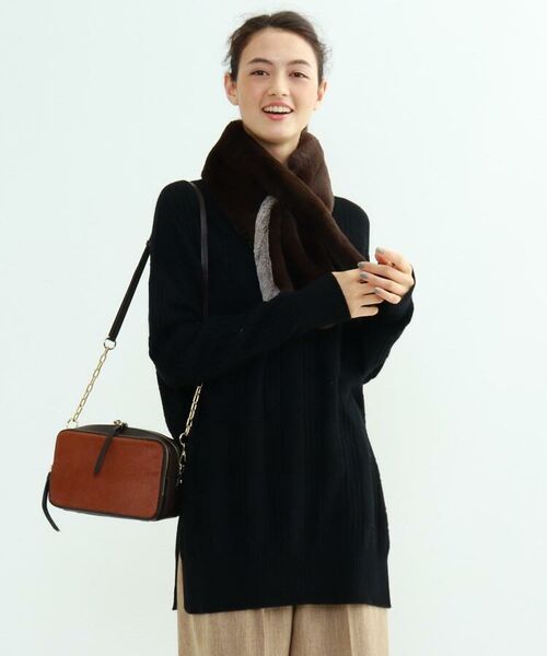 セール New Juju チェックチュニックニット ニット セーター Indivi インディヴィ ファッション通販 タカシマヤファッション スクエア