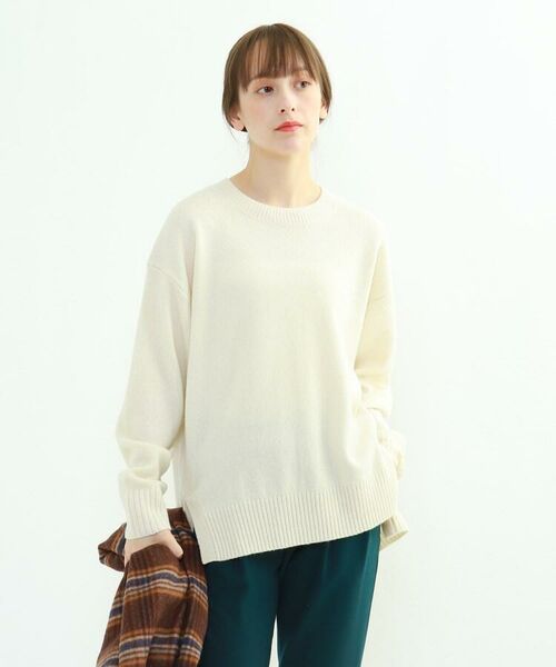 macmahonknittingmills ビッグインヤンクルーネックニット | www