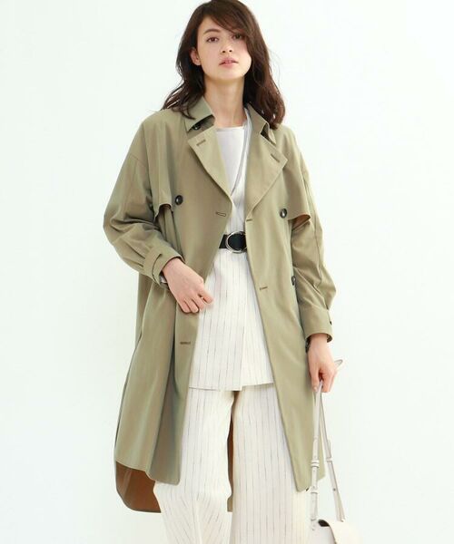 L パパシャンブレートレンチコート トレンチコート Indivi インディヴィ ファッション通販 タカシマヤファッションスクエア