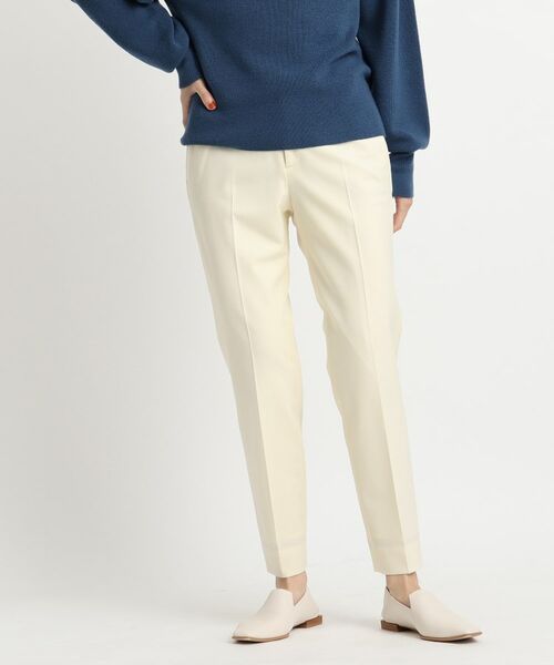 Otonamuse 12月号掲載商品 佐田真由美さん着用 褒められパンツ Style Up Pants テーパード パンツ Indivi インディヴィ ファッション通販 タカシマヤファッションスクエア