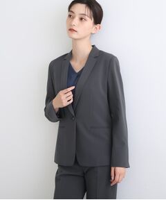 INDIVI / インディヴィ テーラードジャケット | 【洗える/通勤/UVケア/日本製】ストレッチテーラードジャケット