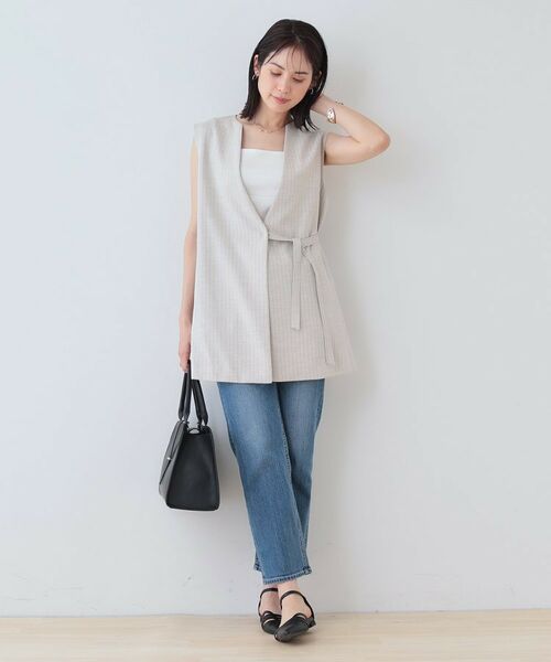 INDIVI / インディヴィ キャミソール・チューブトップ | 【日本製】ビスチェインナータンクトップ | 詳細22