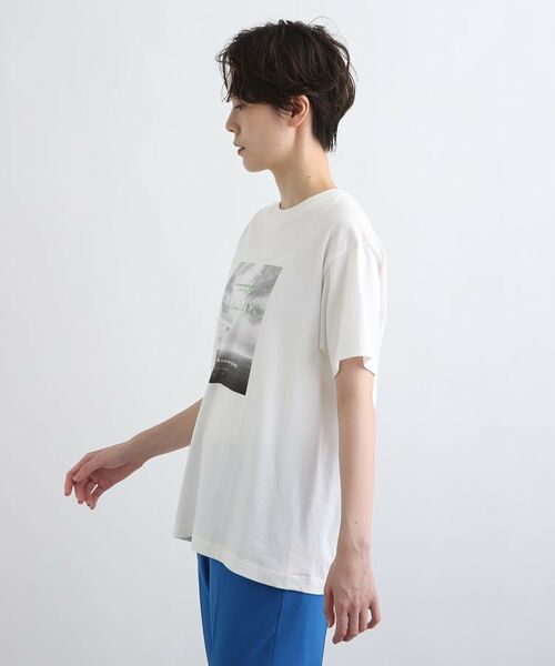 INDIVI / インディヴィ Tシャツ | 【WORLD for the World】フォトプリントTシャツ | 詳細3