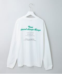 【WORLD for the World】バックロゴ ロングTシャツ