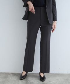 INDIVI / インディヴィ パンツ | 【洗える/日本製】ストレッチタックテーパードパンツ