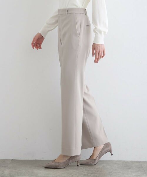 INDIVI / インディヴィ パンツ | 【洗える/日本製】ストレッチタックテーパードパンツ | 詳細12