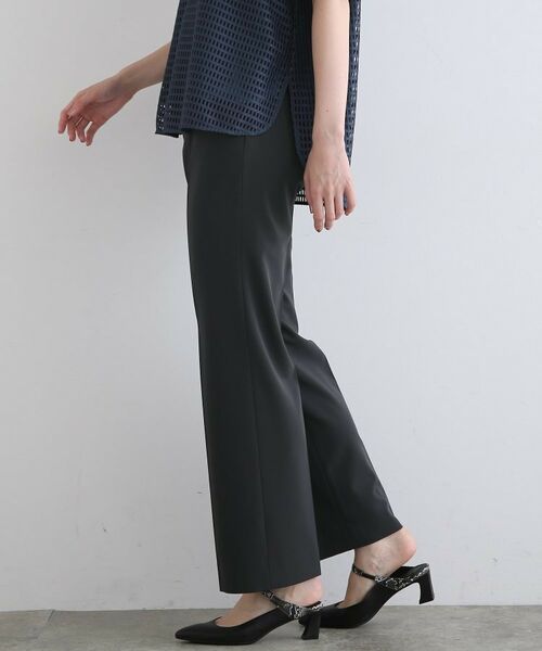 INDIVI / インディヴィ パンツ | 【洗える/日本製】ストレッチタックテーパードパンツ | 詳細15