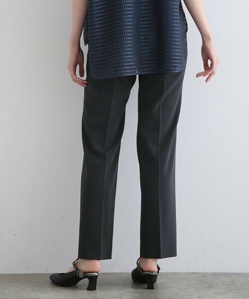 INDIVI / インディヴィ パンツ | 【洗える/日本製】ストレッチタックテーパードパンツ | 詳細16