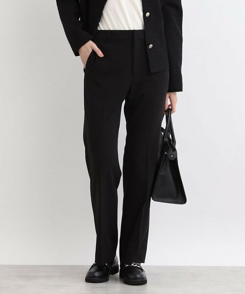 INDIVI / インディヴィ パンツ | 【洗える/日本製】ストレッチタックテーパードパンツ | 詳細21