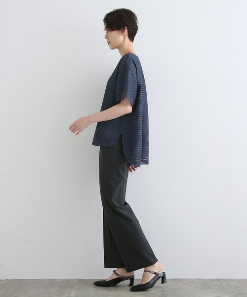 INDIVI / インディヴィ パンツ | 【洗える/日本製】ストレッチタックテーパードパンツ | 詳細24