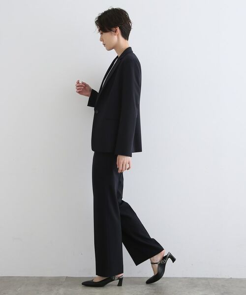 INDIVI / インディヴィ パンツ | 【洗える/日本製】ストレッチタックテーパードパンツ | 詳細27
