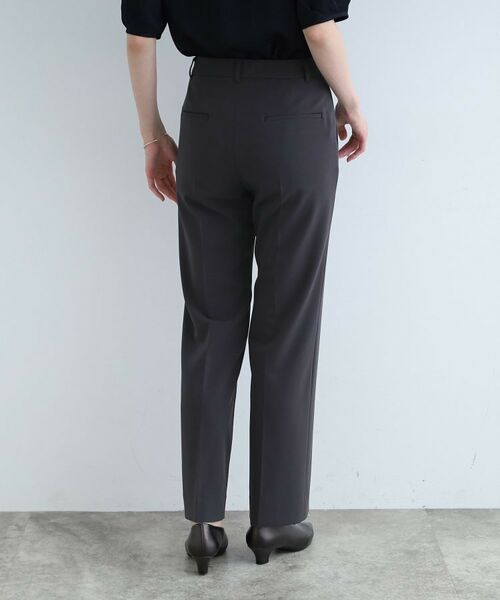 INDIVI / インディヴィ パンツ | 【洗える/日本製】ストレッチタックテーパードパンツ | 詳細4