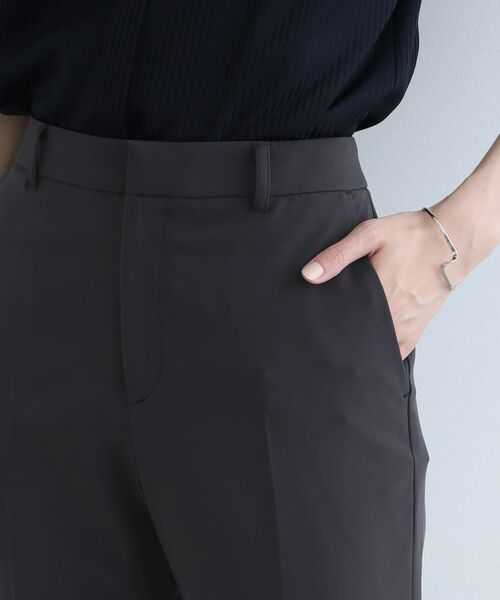 INDIVI / インディヴィ パンツ | 【洗える/日本製】ストレッチタックテーパードパンツ | 詳細5