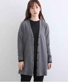 INDIVI / インディヴィ カーディガン・ボレロ | 【LIFE/オーガニックコットン】リラックスカーディガン