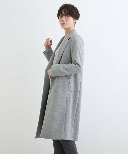 INDIVI / インディヴィ その他アウター | 【定番人気!/名品コート/日本製】ウール100%チェスターコート | 詳細11