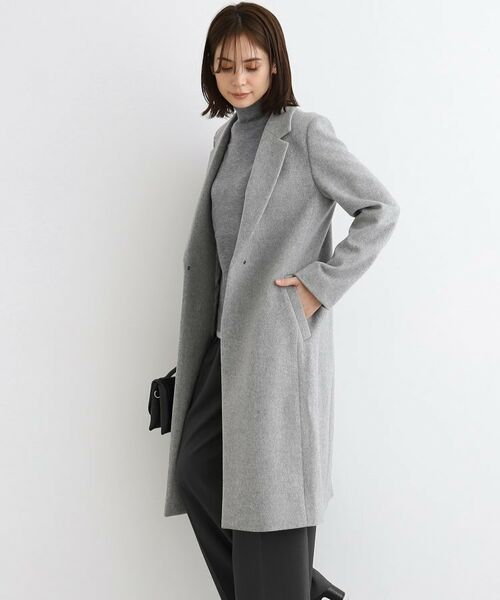 INDIVI / インディヴィ その他アウター | 【定番人気!/名品コート/日本製】ウール100%チェスターコート | 詳細20
