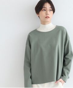 INDIVI / インディヴィ カットソー | 【LIFE/SETUP可能】ハイストレッチプルオーバー