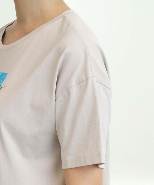 INDIVI / インディヴィ Tシャツ | 【コットン100%/定番/フォトT】カラーアート オリジナルTシャツ | 詳細6