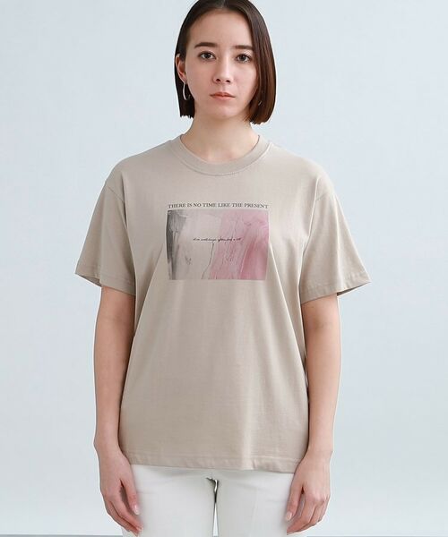 INDIVI / インディヴィ Tシャツ | 【WORLD for the World】カラーアートTシャツ | 詳細2