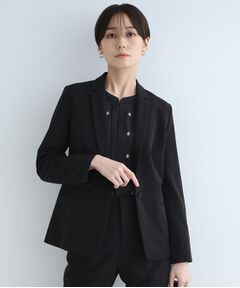 【定番スーツ/洗える/UVケア】ストレッチテーラードジャケット