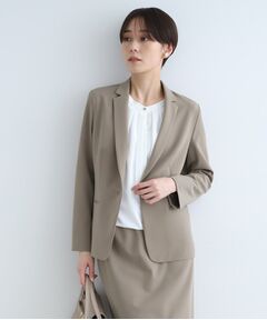 INDIVI / インディヴィ テーラードジャケット | 【定番スーツ/洗える/UVケア】ストレッチテーラードジャケット