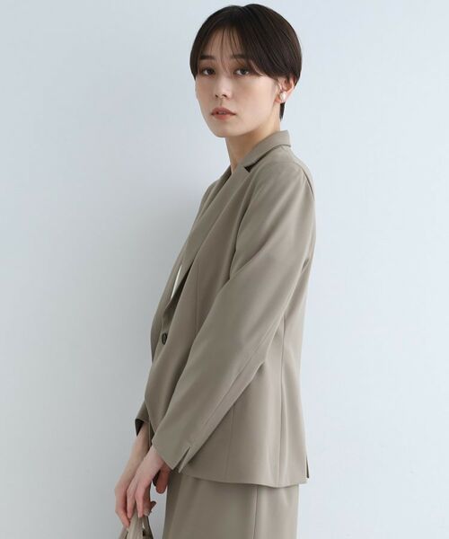 INDIVI / インディヴィ テーラードジャケット | 【定番スーツ/洗える/UVケア】ストレッチテーラードジャケット | 詳細20