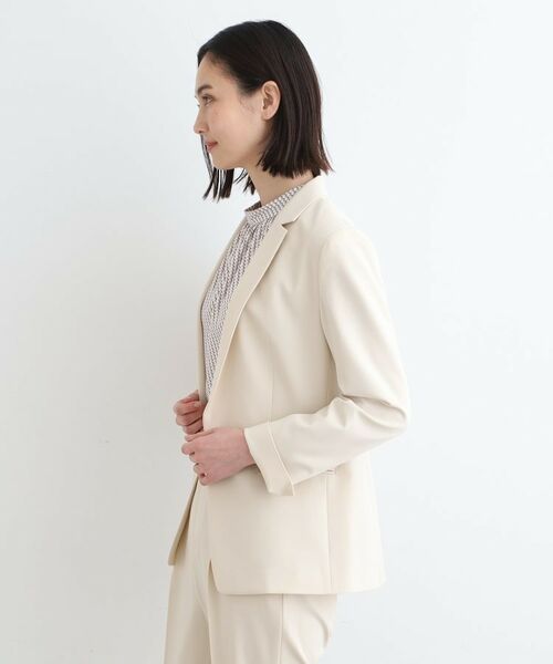 INDIVI / インディヴィ テーラードジャケット | 【定番スーツ/洗える/UVケア】ストレッチテーラードジャケット | 詳細22