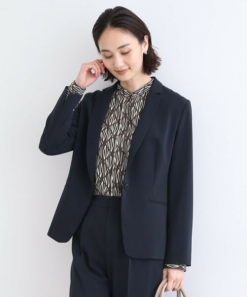 INDIVI / インディヴィ テーラードジャケット | 【定番スーツ/洗える/UVケア】ストレッチテーラードジャケット | 詳細25