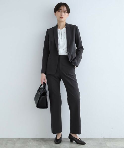 INDIVI / インディヴィ テーラードジャケット | 【定番スーツ/洗える/UVケア】ストレッチテーラードジャケット | 詳細29