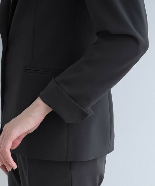 INDIVI / インディヴィ テーラードジャケット | 【定番スーツ/洗える/UVケア】ストレッチテーラードジャケット | 詳細6