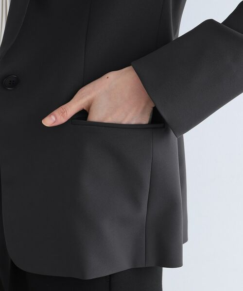 INDIVI / インディヴィ テーラードジャケット | 【定番スーツ/洗える/UVケア】ストレッチテーラードジャケット | 詳細8