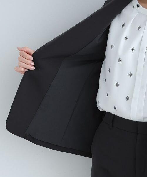 INDIVI / インディヴィ テーラードジャケット | 【定番スーツ/洗える/UVケア】ストレッチテーラードジャケット | 詳細9
