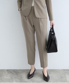 INDIVI / インディヴィ パンツ | 【定番スーツ／洗える／UVケア】ストレッチタックテーパードパンツ