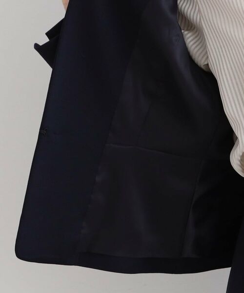 INDIVI / インディヴィ テーラードジャケット | 【定番スーツ／ジャージ素材】ペプラムデザインジャケット | 詳細8