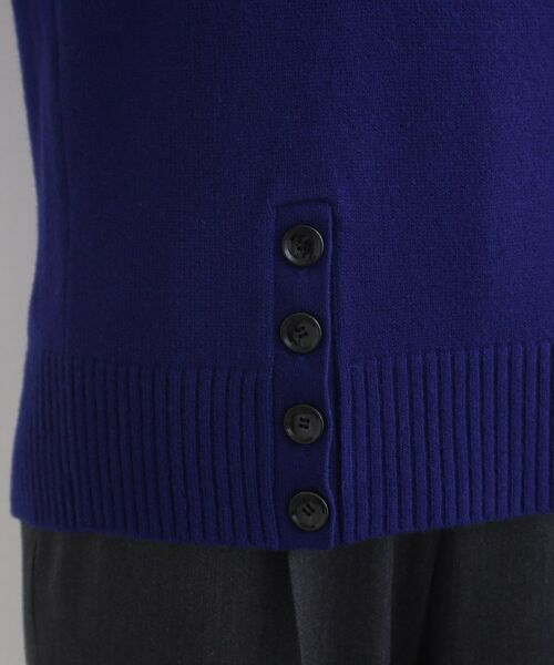 INDIVI / インディヴィ ニット・セーター | 【日本製／インポート素材】裾ボタンデザインニット | 詳細10