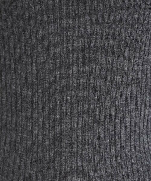 INDIVI / インディヴィ ニット・セーター | 【日本製／ウール／袖配色】タートルネックニット | 詳細5