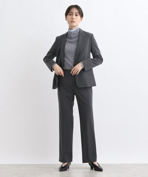 INDIVI / インディヴィ パンツ | 【定番スーツ／洗える／UVケア】ストレッチストレートパンツ | 詳細2