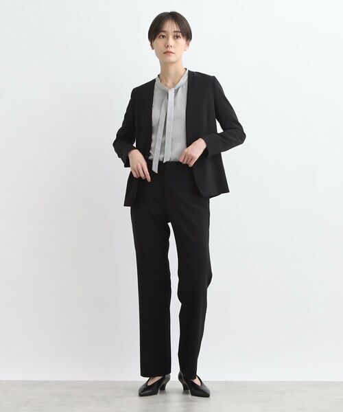 INDIVI / インディヴィ パンツ | 【定番スーツ／洗える／UVケア】ストレッチストレートパンツ | 詳細3