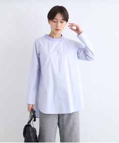 【日本製】Tシャツライク クリーンブラウス