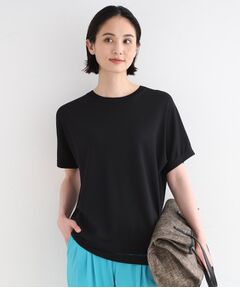 【洗える／サマーニット】Tシャツライクニット