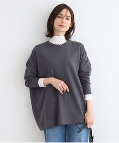 【洗える／Tシャツライク】オーバーサイズニット